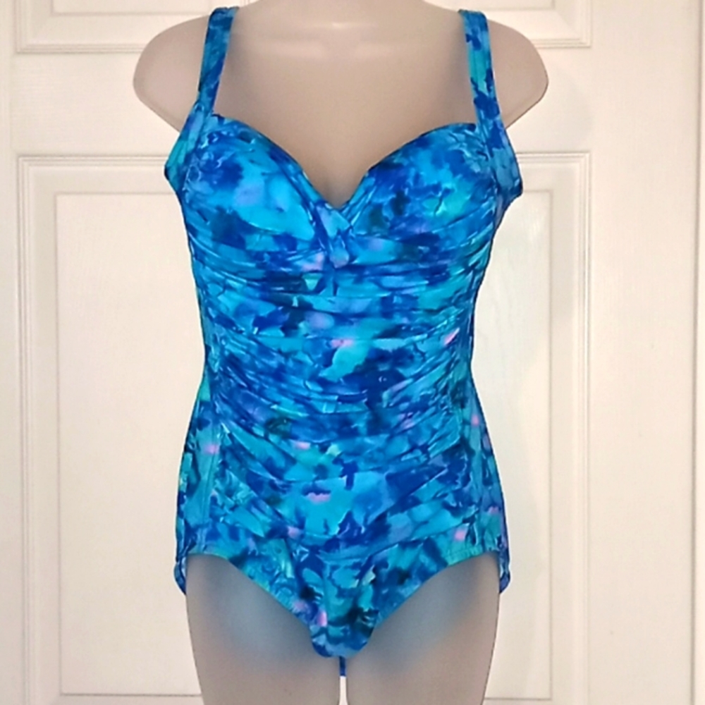 Trim Shaper swim suit sz 14